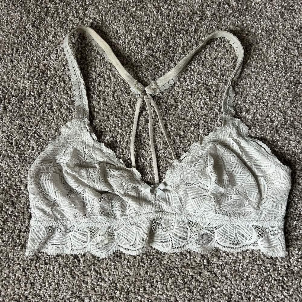 Aerie lace bralette white